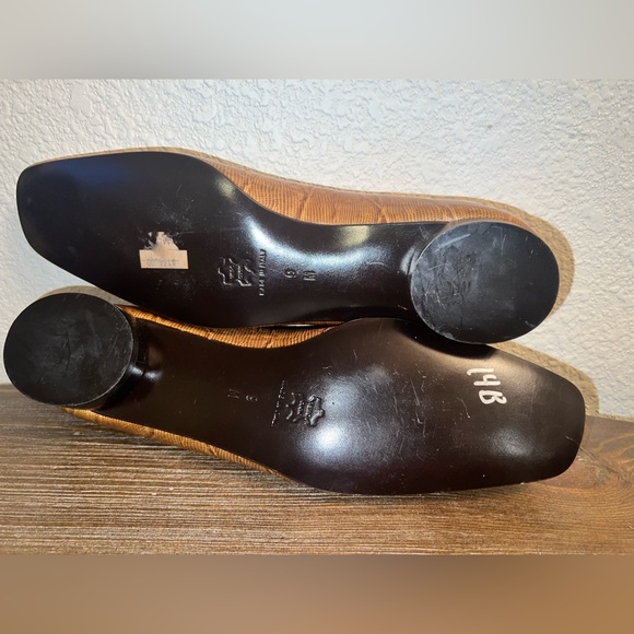 Vintage Isaac Mizrahi Women's Flat Shoe Brown Size 9M - Picture 6 of 7